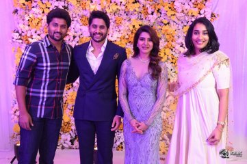 Celebs At Samantha Naga Chaitanya Wedding Reception